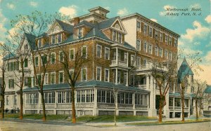 Vintage Postcard Marlborough Hotel Asbury Park NJ