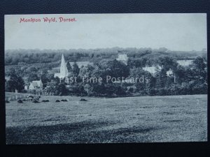 Dorset MONKTON WYLD Village View - Old Postcard by C. Humphries