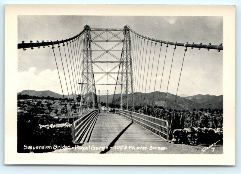 c1940s Royal Gorge, CO x8 Real Photos Pack Souvenir Highest Bridge Vtg Lot A20 