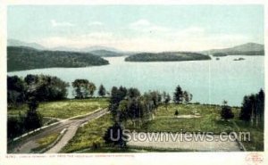 Lower Saranac Lake in Adirondack Mts, New York