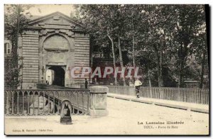 Postcard Toul Old Gate Metz