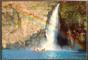 PHILIPPINES LAGUNA  1966 POSTCARD 34081 PAGSANJAN FALL RI...