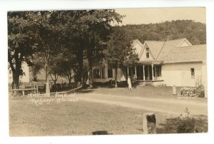 VT - Plymouth. Home of President Coolidge    RPPC