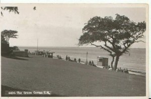 Isle of Wight Postcard - The Green - Cowes - Real Photo Posted 1958  - Ref 7377A