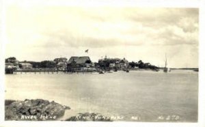 Real Photo - River in Kennebunkport, Maine