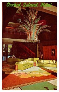 Postcard HOTEL SCENE Hilo Hawaii HI AT9088