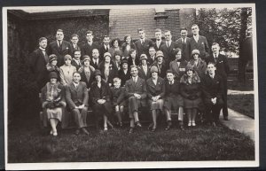 Genealogy Postcard - Ancestors Photo - Group of Men and Women   RS1663