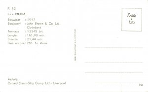 t.s.s. Media John Brown & Co. Ltd Clydebank RPPC 05.19