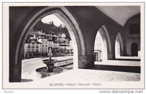 RP, Palacio Nacional- Portico, Sintra, Portugal, 1920-1940s