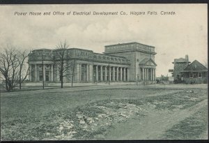 Canada Postcard- Power House & Office of Electrial Development Co, Niagara A9877