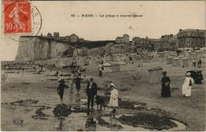 CPA MERS-les-BAINS La Plage a marée basse (18122)