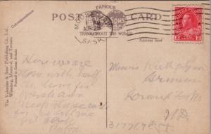 CPR Station Moose Jaw Sask Saskatchewan SK Railway c1917 Antique Postcard E24