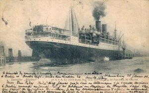 Nautica Dampfer Blücher H.A.P.A.G. Steamship Germany Vintage Postcard 07.98