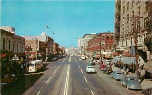 Canada BC Victoria Douglas Street Autos Pollard Teich Postcard 22-8679