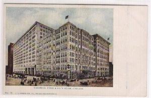 Marshall Field Department Store Chicago Illinois 1905c postcard