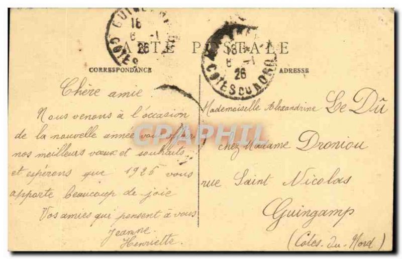 Paris Old Postcard Tour Saint Jacques