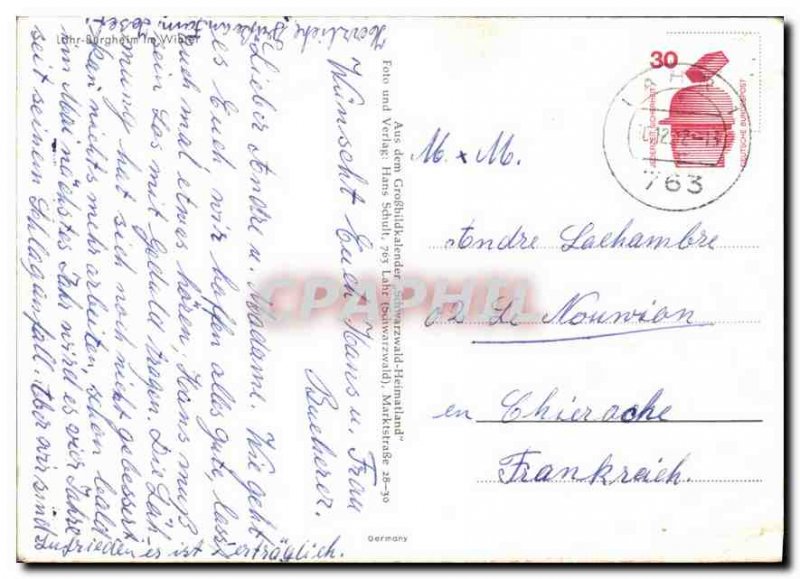 Modern Postcard Ein gutes neues Jahr