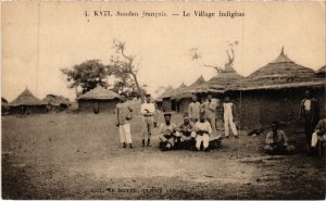 PC VILLAGE INDIGENE ETHNIC TYPES SUDAN (a30654)