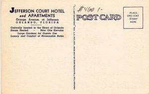 Jefferson Court Hotel and Apartments - Orlando FL, Florida Linen