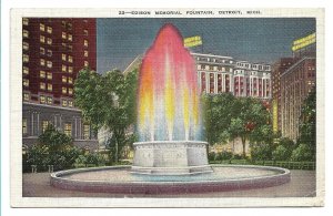 Detroit, MI - Edison Memorial Fountain