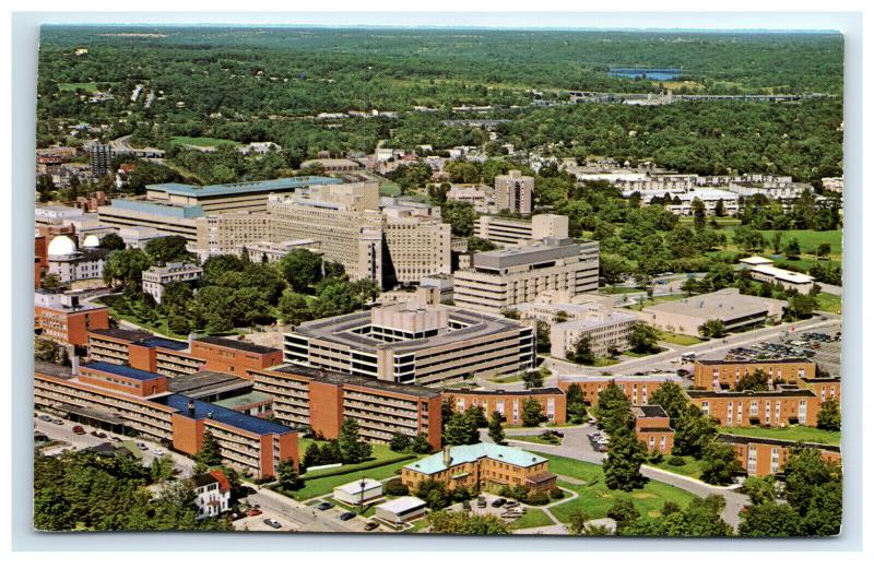 Postcard University of Michigan Hospital MI *trimmed all sides* C44