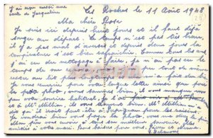 Old Postcard Epernon Domain Savonniere