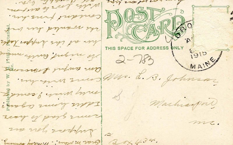 ME - Somerset County. Webster School