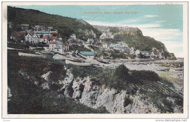 Runswick Bay, Near WHITBY (Yorkshire), England, UK, 1910-1920s