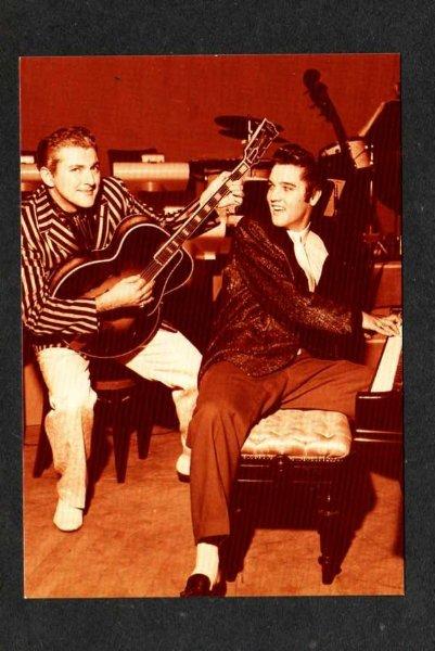 NV Liberace Elvis Presley LAS VEGAS NEVADA Postcard