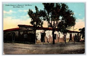 Ramonas Marriage Place Old Town San Diego California CA UNP DB Postcard C20