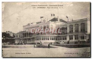 Postcard Old High Life Dinard Casino