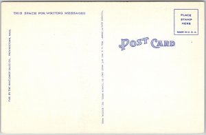 Pilgrim Memorial Monument Provincetown Cape Cod Massachusetts MA Postcard