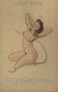 Artist A Misc Signed Postcards|Nudes Postcards - Female Nudity Must be 18