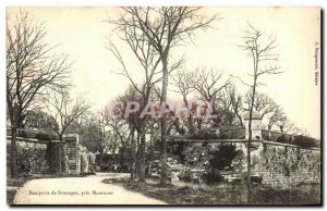 Old Postcard Remparts Brouages ​​near Marennes