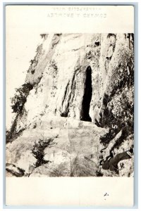 c1910's View Of Carvers Cave Bromley Minneapolis MN RPPC Photo Antique Postcard