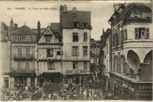 CPA VANNES-La Place du Poids Public (27591)