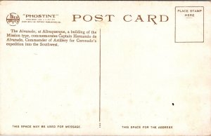 The Alvarado, Albuquerque NM Fred Harvey Vintage Postcard O51