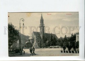 3155423 Italy Bolzano BOZEN Walterplatz Church Vintage PC