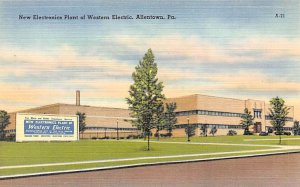 New Electronics Plant of Western Electric Allentown, Pennsylvania PA  