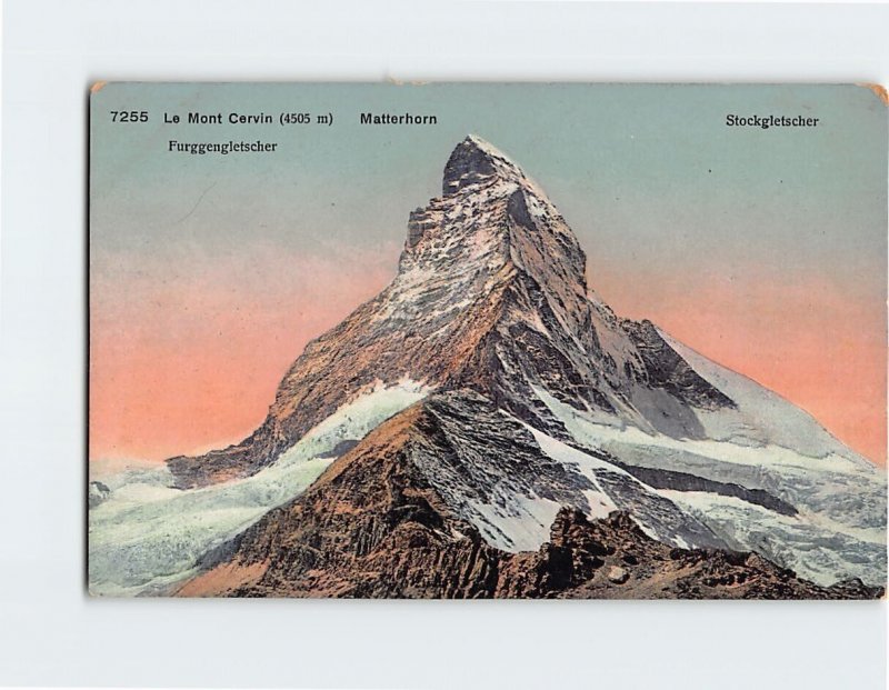 Q-17114 Matterhorn Mountain Alps Europe
