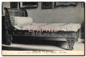 Old Postcard Musee des Arts Decorative Meurice bed