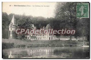 Postcard Old Serifontaine Le Chateau Du Saussart