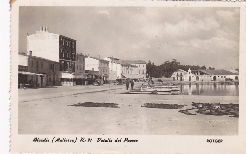 RP: Aleudia (Mallorica) R:91 Detalle del Puerto , Spain , 1930s