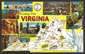 Virginia - Greetings From - Multi-view - [VA-051]