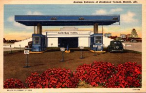 Alabama Mobile Eastern Entrance To Bankhead Tunnel Curteich