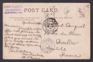 Postcard, CANADA, Montreal, General view