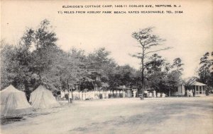 Neptune New Jersey Elridge's Cottage Camp Vintage Postcard AA32770