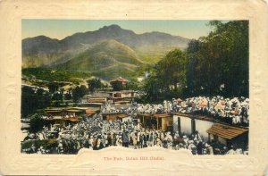 India Solan Hill Fair old postcard