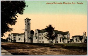 Queen's University Kingston Ontario Canada Physics Grand Hall New Arts Postcard