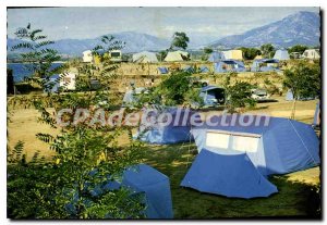 Modern Postcard From Ajaccio Porticcio Camping Les Lauriers Roses